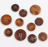 11 Pieces Genuine Natural Horn Blazer & Suits Button Set - for Blazer, Sport Coat, Uniform, Jacket (Light Brown) 1#...