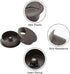 5 Pcs 2 Inch Desk Grommet, Wire Cable Cord Hole Cover Grommet Cable Cord Organizer for Home, Office, Coffee Brown...