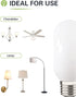 Frosted E26 T45 LED Bulb, 2Watt(25W Equivalent), Soft Warm 2700K, Milky Glass, Dimmable Tubular LED Edison Light Bulbs for Chandelier Ceiling Fans...