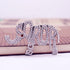 Pearl Elephant DST Sorority Pin Soror Greek Delta Brooch Social Womenhood Gift Jewelry For Clothing Bag...