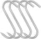 Meat Hook, 8Inch 10mm Heavy Duty S-Hooks Stainless Steel Meat Processing Butcher Hooks (10mm8inch)...