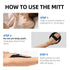 Deep Exfoliating Bath Mitts - Great for Spray Tan Removal or Keratosis Pilaris -Scrubbing Dead Skin Shower Gloves (2 pieces of fine lines)...