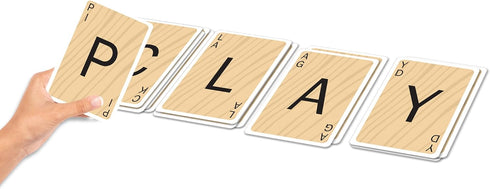 Winning Moves Games Scrabble Slam The Original 2000's Mega Hit Scrabble Card Game USA, Fast-Paced Card Game Version of Scrabble, for 2 to 4 Player...