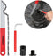 Oumers Bike Cassette Removal Tool with Chain Whip and Chain Wrench Bicycle Sprocket Removal Tools Bike Crank Removel, Bicycle Cassette Lock Ring R...
