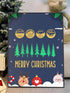 Christmas Silkscreen Stencils Reusable Silk Screen Transfers Mesh Adhesive Stencil Paint Gnome Stencil for Painting On Wood/t-Shirt/Wall, Holiday ...