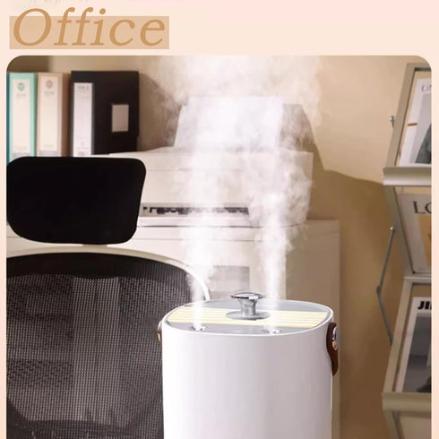 Humidifiers for bedroom,1.2L Portable Cool Mist Humidifiers Auto Shut-Off USB Desk Humidifier,with Warm Night Light and Dual Nozzle Design for Bed...