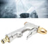 High Pressure Hose Nozzle, 4 Modes Metal Handheld Water Nozzle Sprayer with Fittings, Water Sprayer for Garden Watering Car Washing...