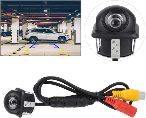 Zopsc Rear View Camera 12V 170°Car Wide Viewing Angle Car Reversing Backup Rear View Mirror Camera Night Vision Camera Car Parking...