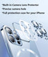 Magnetic Case for iPhone 15 Pro Max Case Clear Compatible with MagSafe Built-in Camera Lens Protector Soft Slim Shockproof Phone Case Cover for iP...