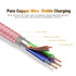 CBUS 6ft Heavy-Duty Braided USB C Charger Cable Compatible with iPhone 15/Pro/Max, iPad Pro, iPad Air (2022/2021/2020) Samsung Galaxy Tab S8/S8+/S...