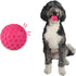 Honeycomb Squeaky Ball, Dog Balls, Squeaky Balls for Dogs, Rubber Dog Ball for Medium to Large Dogs (Pink, 1)...