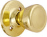 Design House 782730 Tulip Passage Hall and Closet Door Knob Polished Brass...