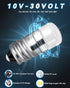 Keiurot 1487 1447 Bulb 1446 1449 E10 Led Bulb House Number Light Bulb Address Lights 10V-30Volt Train Bulbs, Flashlight Bulb, Landscaping Light Wa...