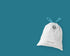 Brabantia PerfectFit Trash Bags (Size W/1.3 Gal) Thick Plastic Trash Can Liners with Drawstring Handles (40 Bags)...
