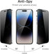 JETech Privacy Full Coverage Screen Protector for iPhone 14 Pro Max 6.7-Inch, Anti-Spy Tempered Glass Film, Edge to Edge Protection Case-Friendly,...