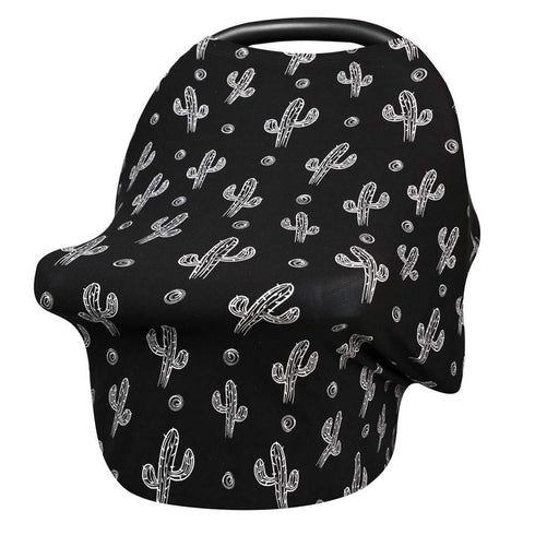 Metplus Baby Car Seat Cover, Infant Carseat Canopy, Nursing Breastfeeding Cover, Stretchy Carrier Covers for Stroller/Shopping Cart, Newborn Regis...