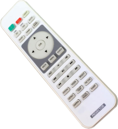 Universal Replacement Remote Control Compatible for BenQ Projector i720 w1070+ HT1075 HT1085ST (NO Backlight Version)...
