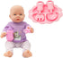 SOTOGO 34 Pieces Baby Doll Care Set Doll Feeding and Changing Accessories Set Baby Doll Accessories in Bag, without Doll...