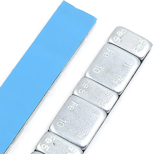 2.1oz Adhesive Back Wheel Balance Weights Strips for Motorcycle 124 x 18mm 2pcs...