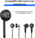 EKIND 24 PCS Sponge Soft Earbuds Cover Pads Replacement for Earphone MP3 MP4 Stereo Headsets Protective Accessories Cap (Black)...
