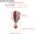 EMOSTAR 925 Sterling Silver I Love to Travel Suitcase Charm Hot Air Balloon Bus Passport Lighthouse Bead for Bracelet...