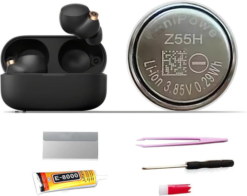 1PCS Z55H 3.85V Battery, Compatible with Sony WF-1000XM4 WF1000XM4 WF1000XM3 WF-SP900 Bluetooth Headset Battery Z55H CP1254 +Tools...