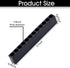 20 Pcs 12 Holes Hex Shank Bit Holder Screwdriver Head Storage Case Drill Bit Organizer Plastic Drill Bit Case Drill Bit Storage Fit for 1/4 Inch H...