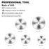 1/4-Inch Hex Shank Rotary Drill Saw(with 5PCS Blades),HSS Saw Disc Wheel Cutting Blades for Drills Rotary Tools...