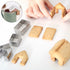 KALAIEN 3Pcs Stainless Steel Christmas Mini House Mold Gingerbread Cookie Cutter Set Cupcake Chocolate House (Small)...
