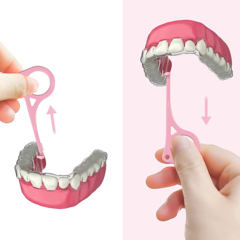 Aligner Removal Tool, 5 Invisible Braces Removal Tools, Retainer Remover Tool, Suitable for Removing Braces, Trays, Retainers, Dentures and Aligne...