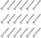Small Nails (1.2x10mm) 500pcs, Carbon Steel Tiny Hardware Nails - for Household Woodworking, Silver Tone...