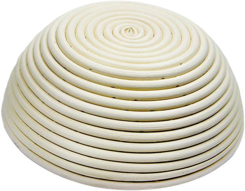 2pcs 7" Banneton Proofing Basket Round Bread Brotform with Liner Eco-Friendly Natural Rattan for Professional & Home Bakers...