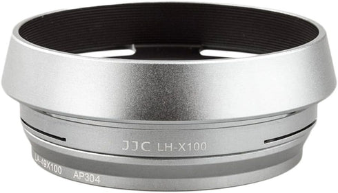 JJC LH-JX100 Silver Filter Lens Adapter & Hood for Fuji Finepix X100V X100F X70 X100 X100S X100T Camera AS AR-X100...