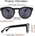 2 Pack Reading Sunglasses Bifocal for Women,Outdoor Reader Glasses Vintage Round Shape...