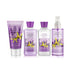 Bath & Body Travel Kit - Lavender Vanilla Blush Fragrance Mist, Body Lotion, Shower Gel, and Body Cream - Ideal 3 Fl Oz Skincare Gift Set for Home...