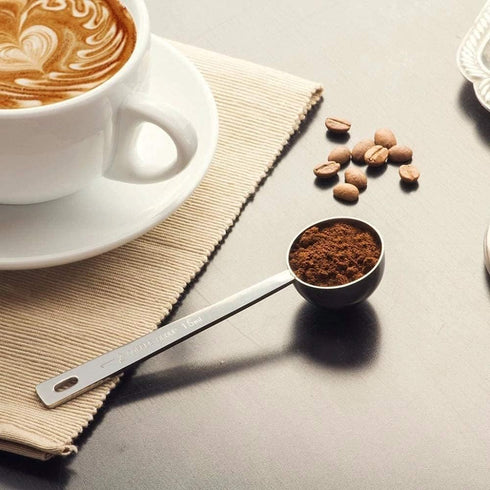 Jasni Stainless Steel 1 Tablespoon Measuring Coffee Scoop Spoon, Set of 3...