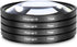 55mm Close-Up Filter Set (+1, 2, 4 and +10 Diopters) Magnification Kit for Sony Alpha a7, Alpha a7 II, Alpha a7 III Camera with 28-70mm Lens, a660...