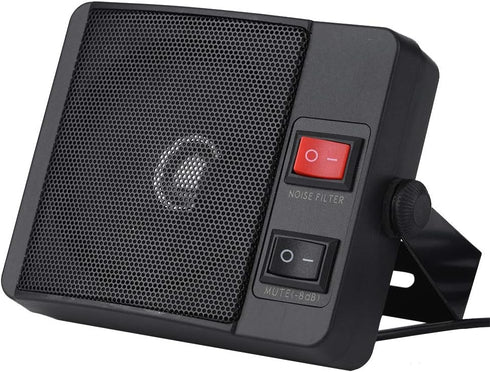 Car External Speaker, Portable Noise Cancelling Mobile External Speaker for YAESU Two Way CB Radio Car Mobile Radio...