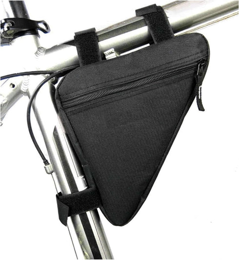 Bike Bag, Bicycle Frame Storage Bag, Bike Triangle Pouch, Bike Saddle Bag, Bike Top Tube Bag, Bike Seat Bag, Mountain Bike Accessories Pack for Ph...