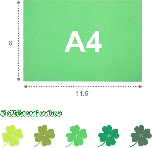 VGOODALL 450PCS Green Tissue Paper, 11.5×8 Inch Gift Wrapping Paper Tissue Paper for Gift Bags St. Patrick's Day DIY Crafts...