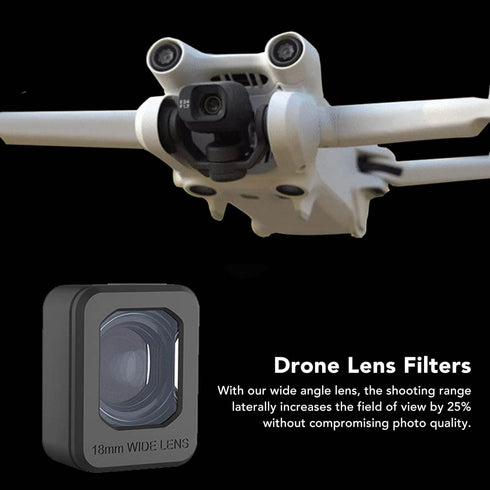 Fydun External Wide Angle Lens Filter Cinema Scope Shooting Wide Screen Lens for Mini 3 Pro Drone Accessories...