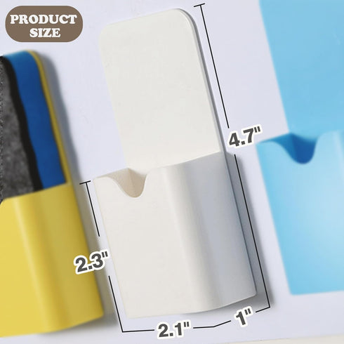 2pcs Magnetic Pen Marker Holders, Magnet Pencil Cup Storage Organizer for Classroom Office Home Locker and Refrigerator Whiteboard Locker (QX107)....