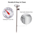 Meat Thermometer for Grilling, Food Thermometer for Cooking, Milk, Meat Thermometers for Grilling Cooking, Kitchen Instant Read Thermometer, Pocke...