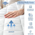 Abstract Waterproof Mini Crib Mattress Protector - Quilted, Fitted Cover for Bassinet - Breathable Crib Mattress Pad - Noiseless- Machine Washable...