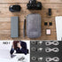 Electronic Accessories Case, Cable organizer Bag, Universal Cable Cord Holder Organizer/Electronic Case, Waterproof Portable Cable Organizer Bag, ...