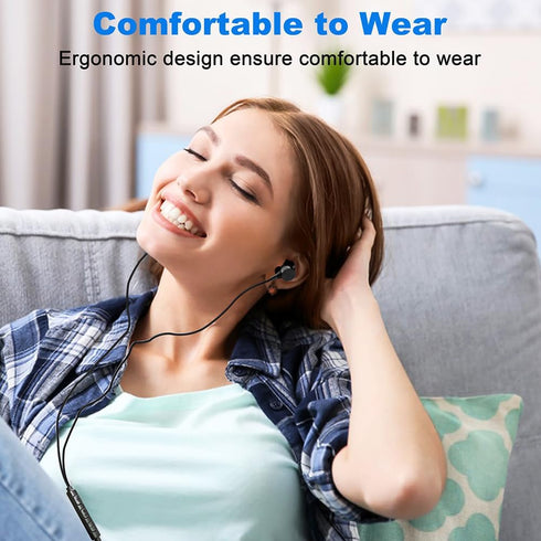 USB C Headphones for iPhone 15 Pro Max Plus ipad with for Samsung Google Oneplus and Other Type C Cellphone with Microphone Earbuds, Type C Wired ...