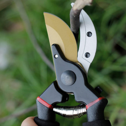 Garden Bypass Pruning Shears, Heavy-Duty Garden Clippers, Garden Scissors, Tree Ttrimmers and Rose Pruning Shears, Multipurpose Garden Shears for ...