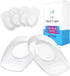 Heel Cushions for Heel Pain Relief (4 Pack) - Heel Spur Relief Products Heel Pads Heel Inserts Women Gel Heel Cups Heel Pain Men Heel Cups Plantar...