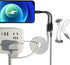 USB C Splitter, Dual USB C Headphone and Charger Adapter, 2-in-1 Type C Audio and PD 60W Fast Charging for 15/15 Pro/15 Plus/15 Pro Max and Other ...
