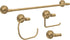 Franklin Brass VOI46-BB Voisin Round Open Towel Ring Bath Hardware Accessory in Satin Gold...